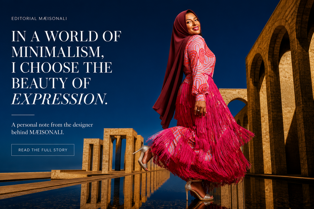 In a World of Minimalism, I Choose the Beauty of Expression