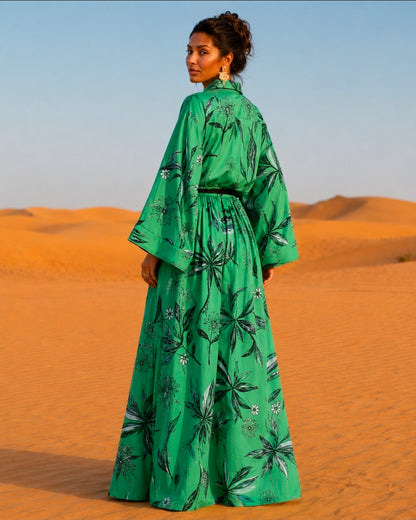 Singapore Botanica Shirt & Skirt Set